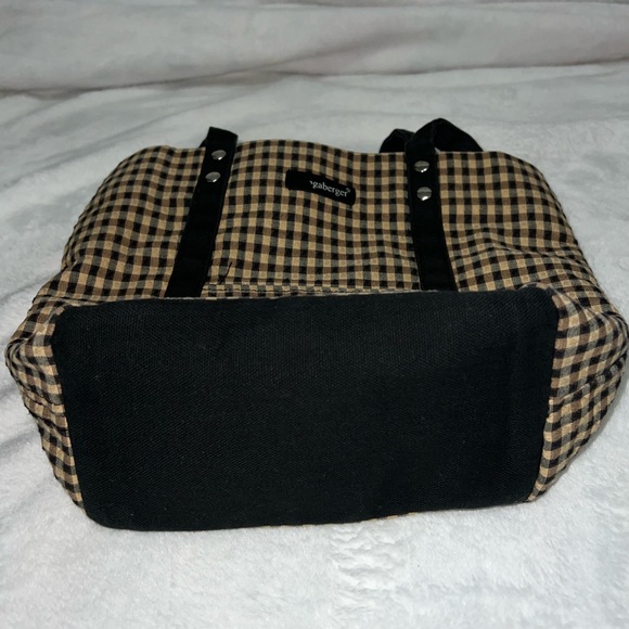 Longaberger plaid small tote bag - Picture 5 of 7
